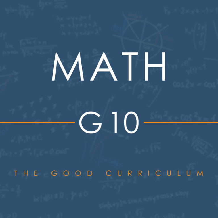 Grade 10 – Math